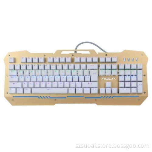 AULA SI-2009 World of Warcraft professional mechanical gaming keyboard with 7 colors backlight